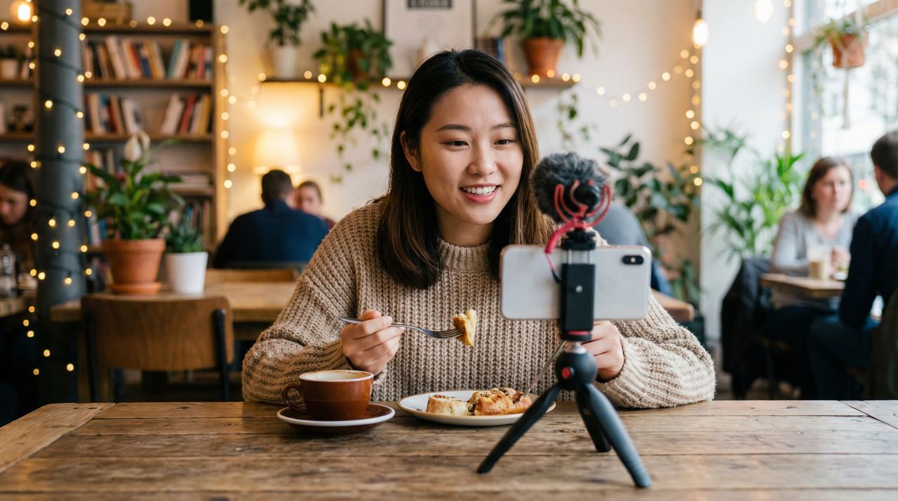 蜜芽美食探店视频